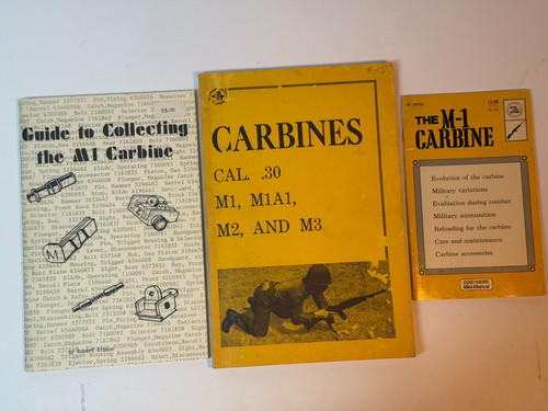 Three vintage books carbine - vintage,