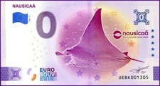 Nausicaa billet 0 - 0, /
