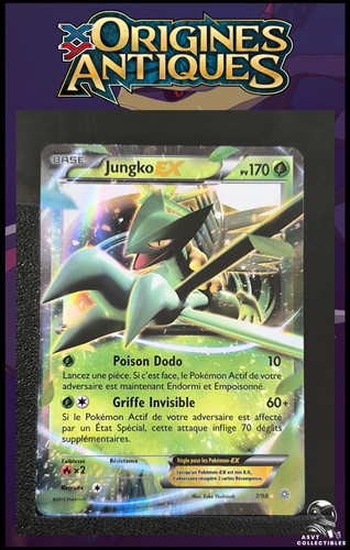 Carte pokémon jungko 98 - carte, 7/98