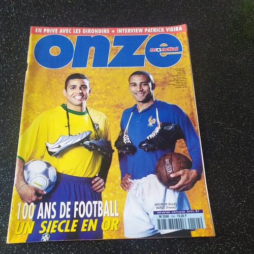Magazine onze mondial 144 - onze, n°144