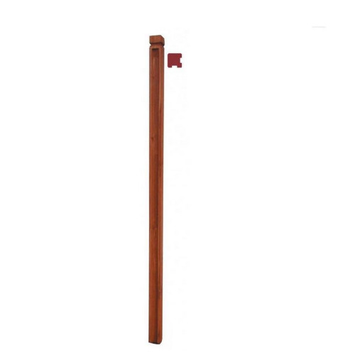 Pôle angle bois - pôle, cm