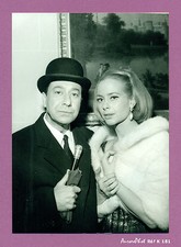 PHOTO DE PRESSE CINÉMA : PAUL MEURISSE & GENEVIÈVE PAGE, " LE MAJORDOME " -K181