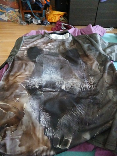 Tee shirt tete sanglier - shirt,