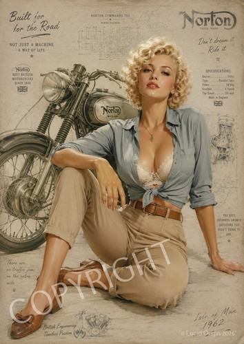Photo pin moto norton - a4,