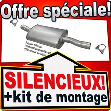 Silencieux intermédiaire pour - silencieux,