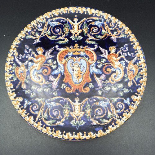 Gien plat décoratif - -,