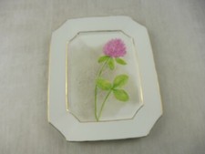 Ancien vide poche décor fleur et toile d'araignée, de Villeroy & Boch