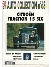 ▄▀▄ Citroën Traction 15 Six Auto-collection N°68 ▄▀▄