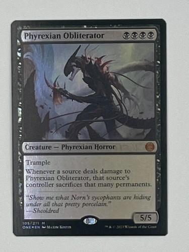 Phyrexian obliterator 105 271 - obliterator, #105/271