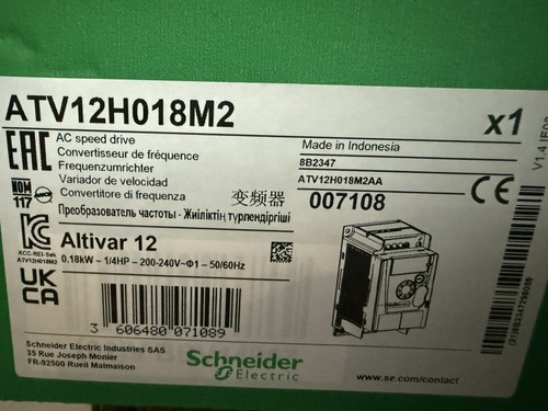 Altivar atv12h018m2 - altivar,