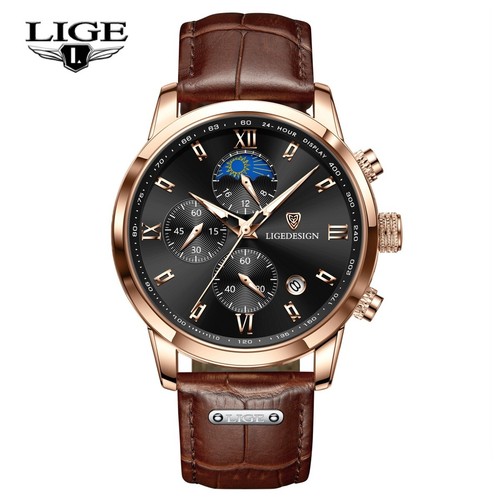 Montre hommes lumineux - lumineux, date
