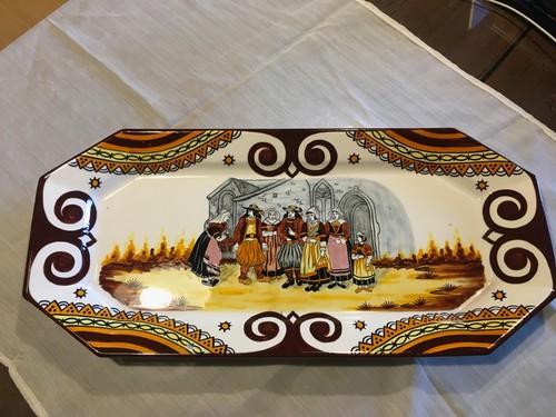 Grand plat henriot quimper - plat,