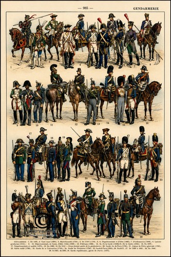 Photo gendarmerie - a4,