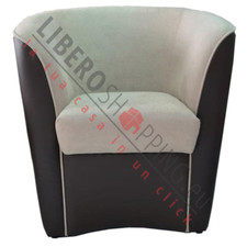 Fauteuil BICOLOR VALENTINA en