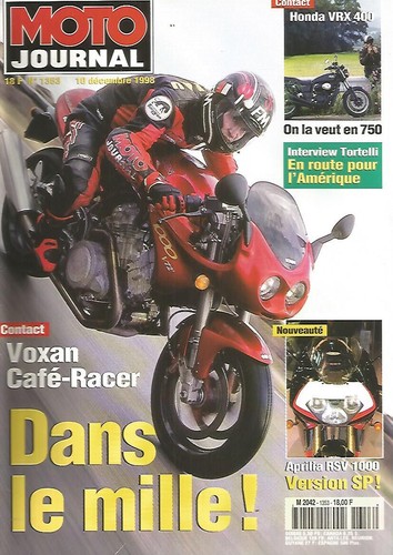 Moto journal 1353 voxan - journal,