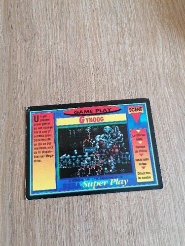 Carte panini sega gynoug - panini,