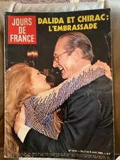 Jours de France 1474 2/04/1983 Chirac &  Dalida ,  25/600