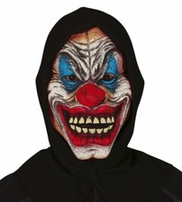 Halloween Noir Clown Masque