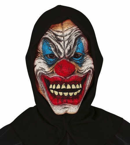 Halloween noir clown masque - noir,