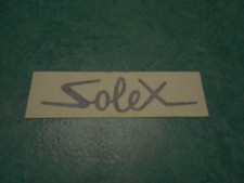 Autocollant noir poutre solex