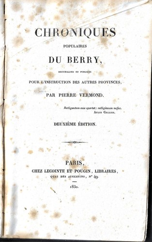 Pierre vermond chroniques - vermond,
