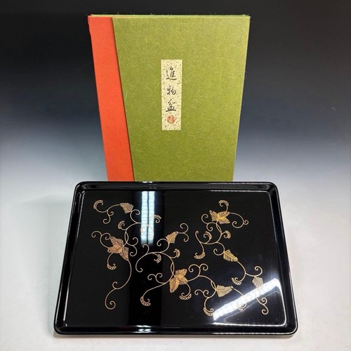 Plateau laqué japonais - , zohiko