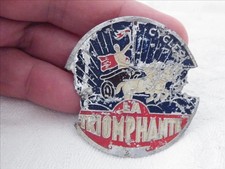 RARE PLAQUE DE VELO LA