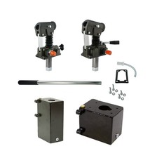 Pompes Hydrauliques Manuelles Simple&Double Effet 12/25/45cc + Réservoir d’Huile