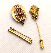 Lot Bijoux Anciens Plaqué Or