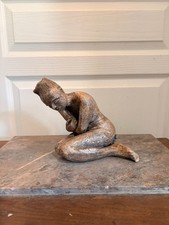 Sculpture Statue Terre Cuite