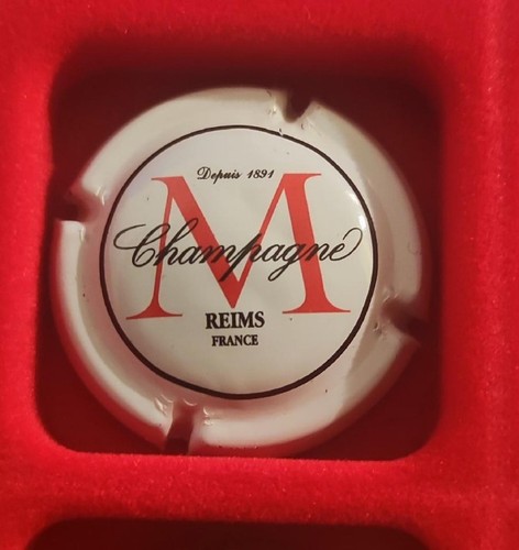 Capsule plaque muselet de - plaque,