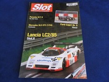 revue MAS SLOT n°119 Slot it Lancia LC2/85 / Racer Ford capri / Fly Porsche 917