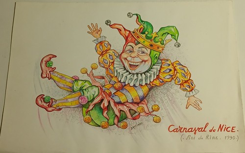 Dessin original unique du - original, et