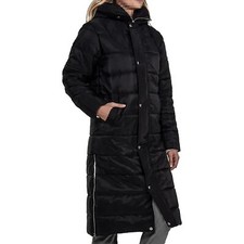 Veste Zippée Oversize Pour Femmes Longue Ligne Veste Noire À Manches Longues
