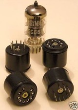 4 SUPPORTS DE TRANSITION MALE-FEMELLE POUR TUBES NOVAL 