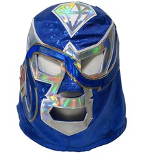 Masque de lutte Blue Diamante