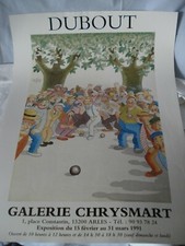 Affiche - DUBOUT.  LA PARTIE