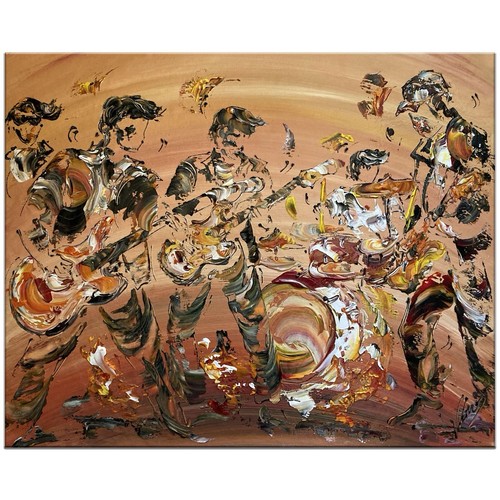 Tableau musiciens hard - , rock
