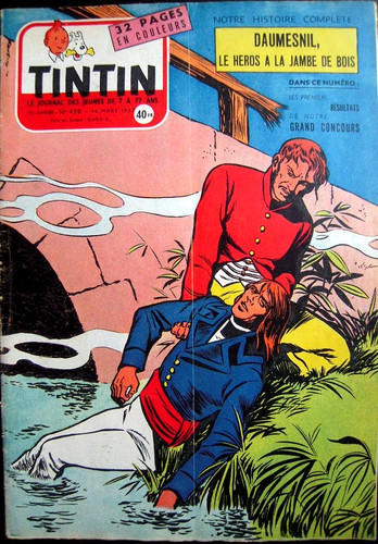 Tintin 438 14 3 1957 - tintin, n°