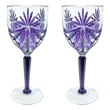 Paire De Violet Murano Vin