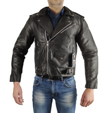 Veste En Cuir WinNet Avec