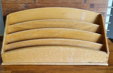 Trieur à courrier vintage en bois