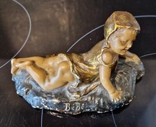 sculpture STATUE BÉBÉ XIXÈME POLYCHROME