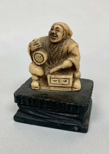 Japon okimono résine - okimono,