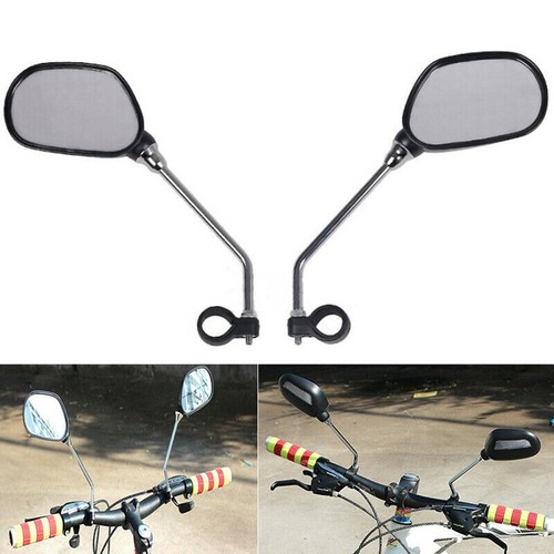 Noir rétroviseur bicyclette - noir,