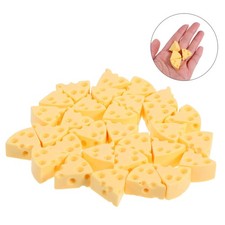  30 Pcs Accessoires Miniatures Pour Maison De Poupée Fromage Décoration