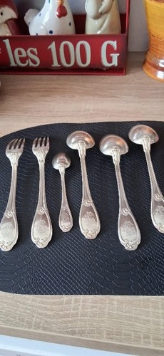 Couverts argent massif - argent,