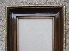 Cadre style XIXème+verre