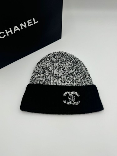 Chanel bonnet bicolore - bonnet,