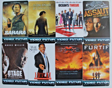 LOT DE 8 CARTES  VIDEO  FUTUR